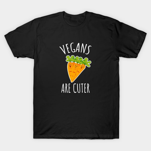 Vegans are cuter T-Shirt by LunaMay